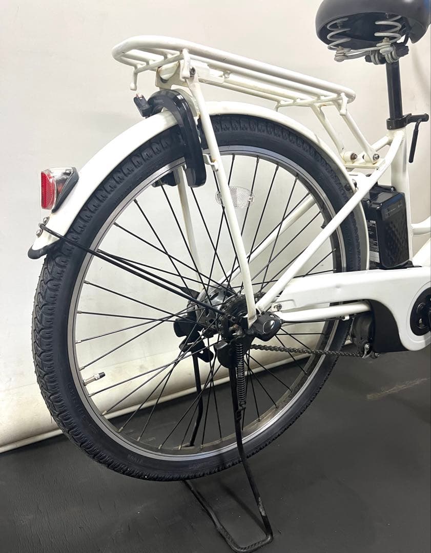 1年保証 新型　パナソニック　ティモ　26インチ　街乗り　白　電動アシスト自転車