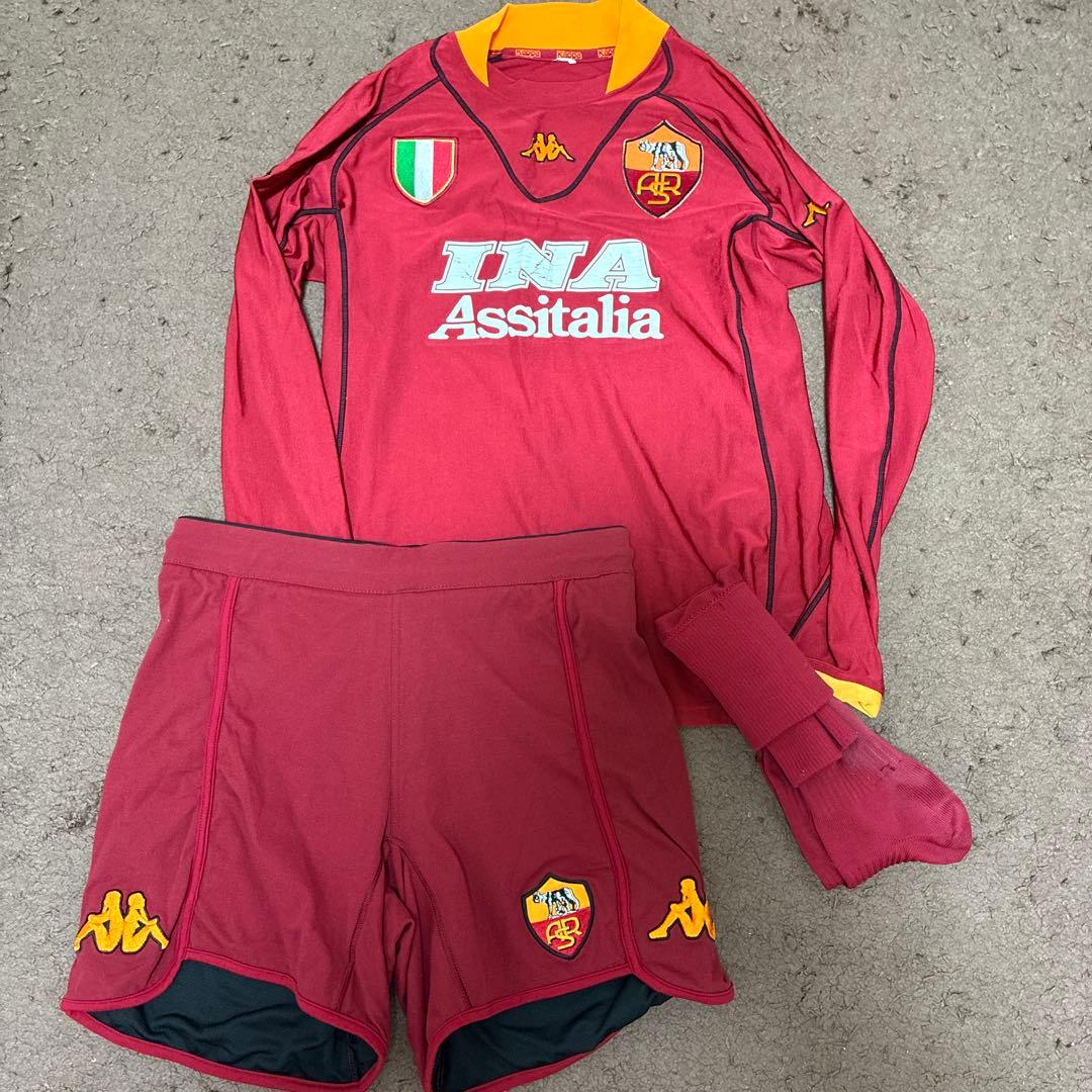 ASローマ Kappa 赤 サッカーウェアセット