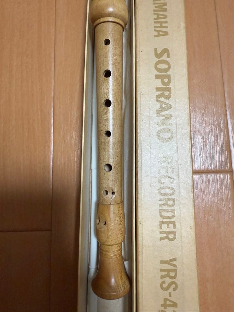 【希少廃盤品】Yamaha ソプラノリコーダー YRS-42 日本製