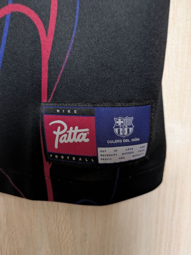 FC Barcelona x patta x nike ゲームシャツ　バルセロナ
