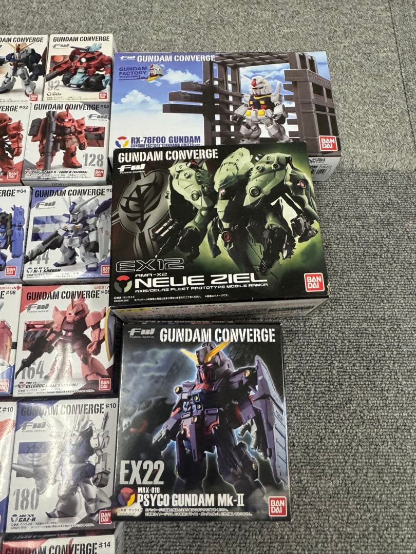未開封GUNDAM CONVERGE フィギュアセット EX YOKOHAMA