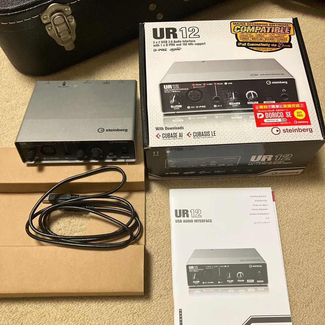 steinberg UR12 USBオーディオインターフェイス