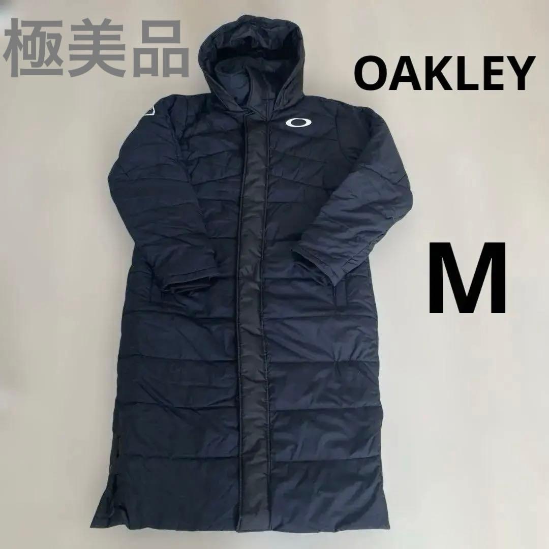 美品　OAKLEY オークリー　ベンチコート　M ブラック　ロング