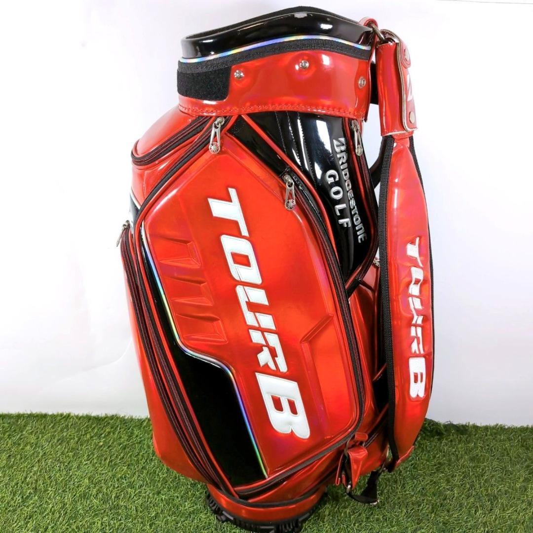 BRIDGESTONE ブリヂストン TOUR B 3点式 ゴルフキャディバッグ
