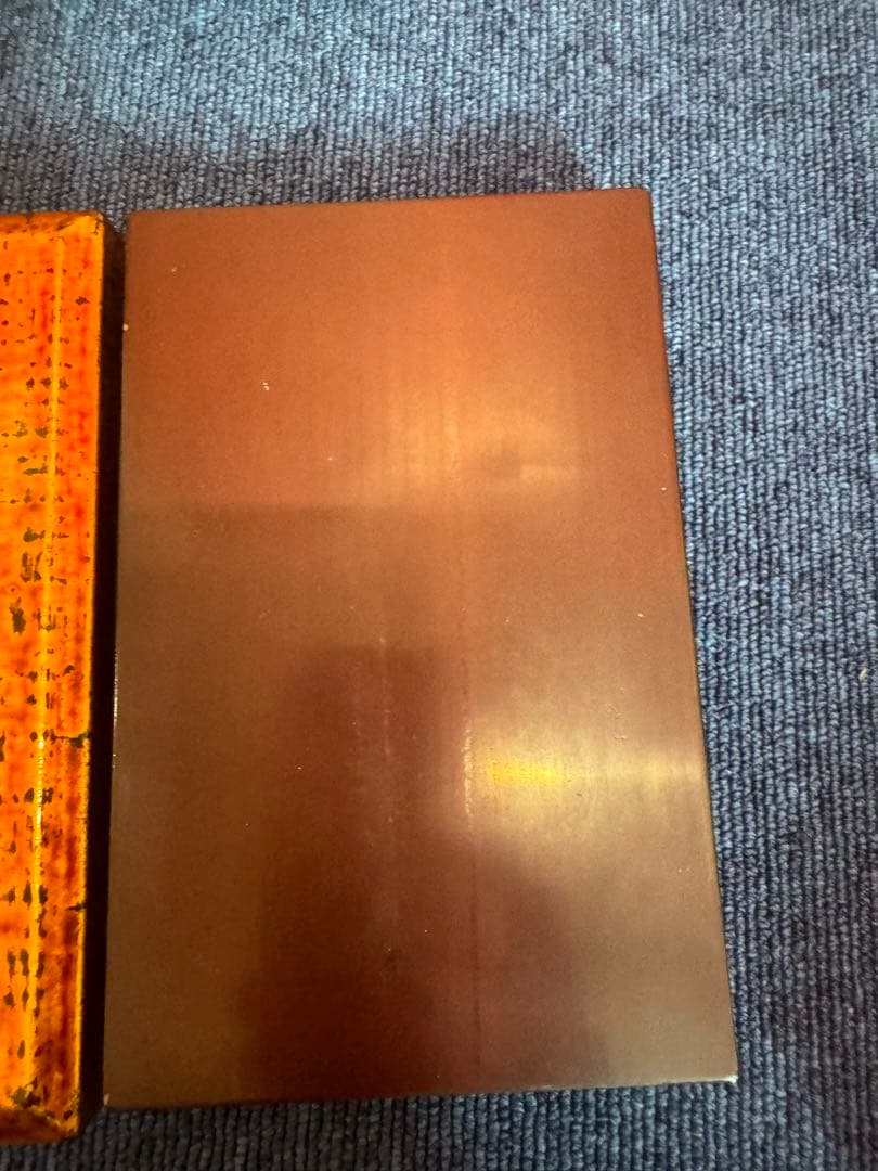 2052 尚美堂　純銀地梅入　木箱　工芸品