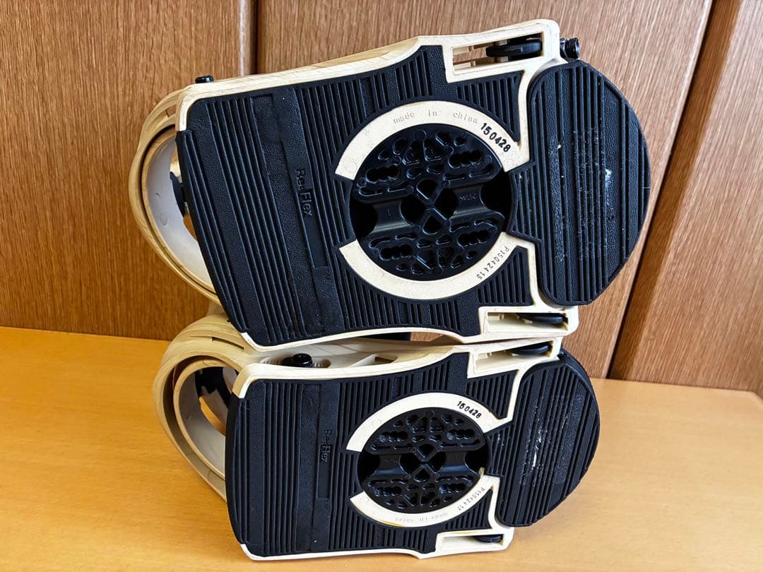 BURTONバインディング 【ミッション（メンズMサイズ）】木目カラー