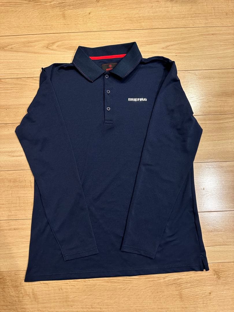 s*a様 極美品　BRIEFING GOLF 長袖ポロシャツ　L