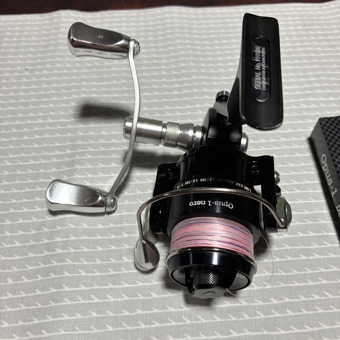 オーパス1 ネロ スピニングリール ダブルハンドルとオーパス1 の2点セット