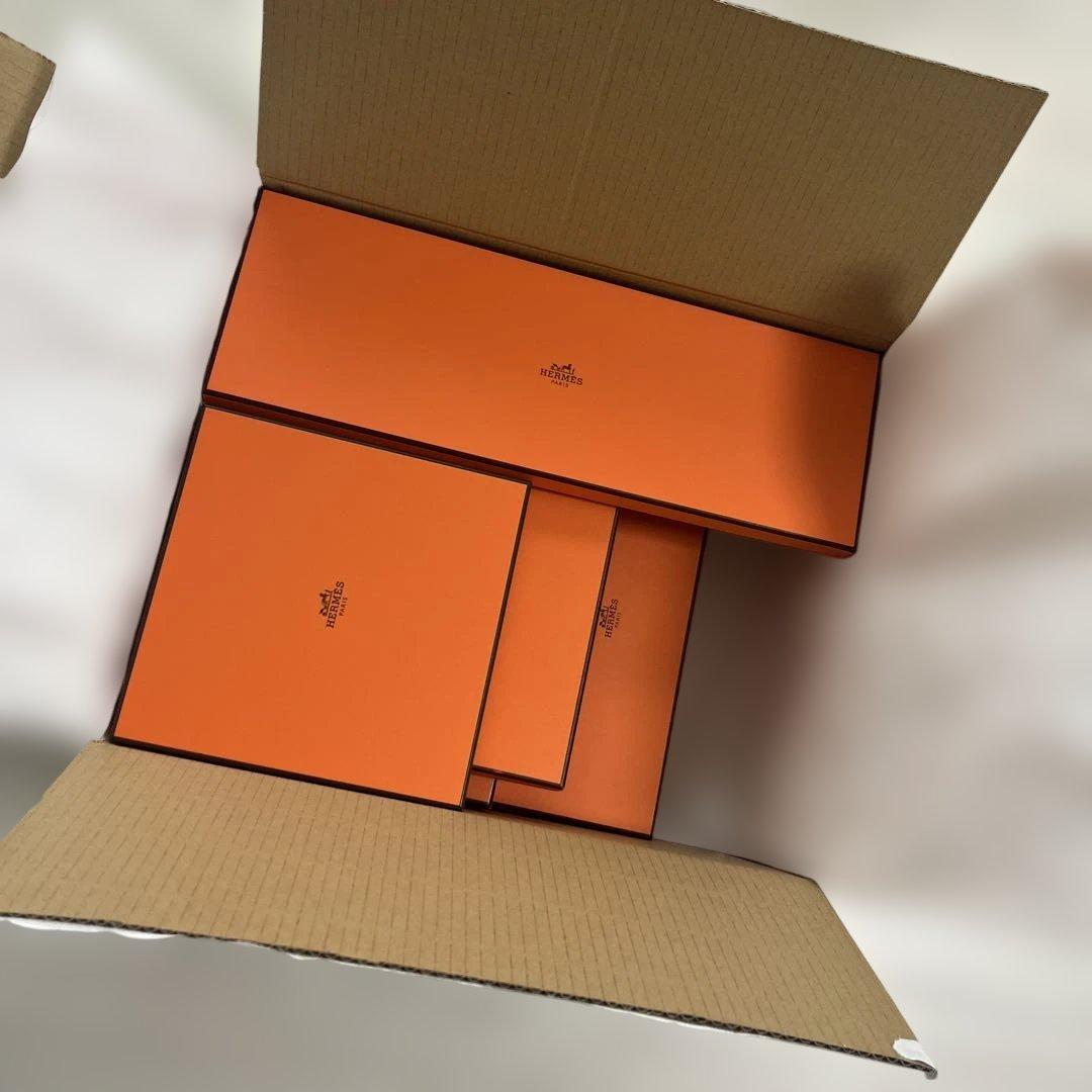 即購入可！本日のみ★HERMES オレンジボックス　エルメス　箱のみ 18点
