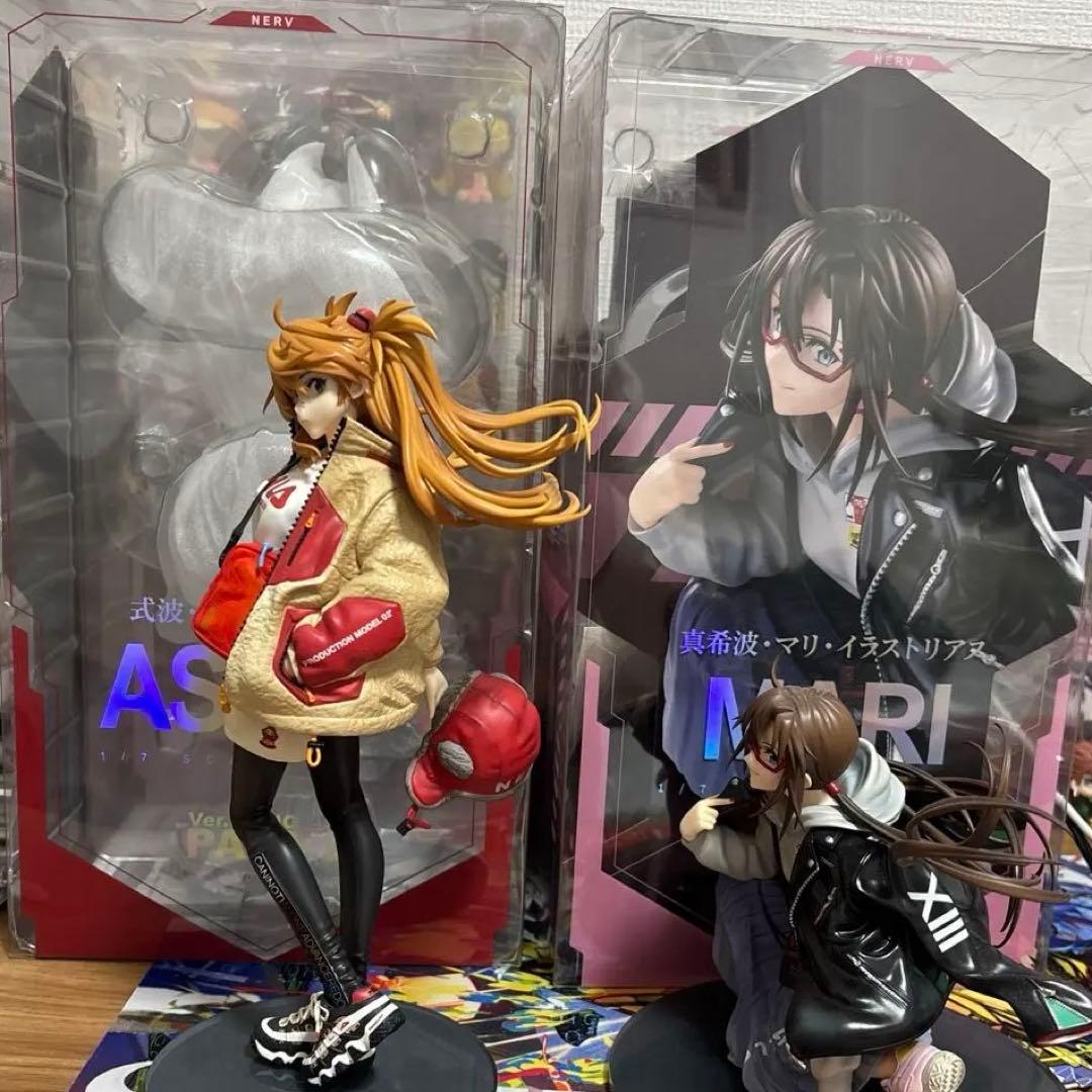 エヴァンゲリオン 式波アスカとマリRADIO EVA Part2フィギュア2個