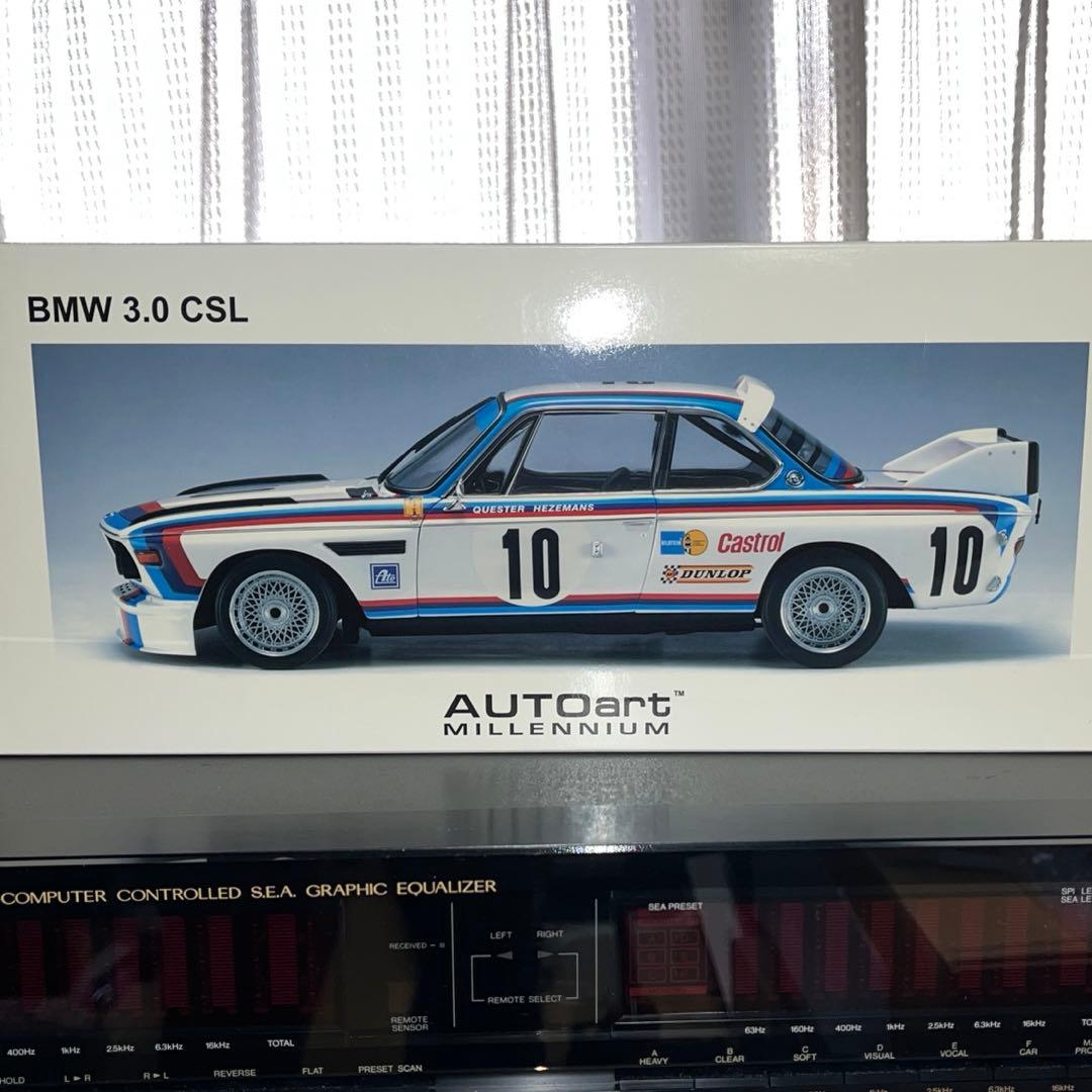 ミニカー AUTOart  3.0 CSL 1:18