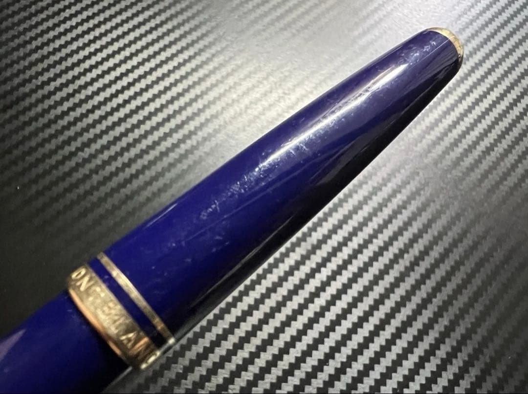 美品 モンブラン ジェネレーション 万年筆 ネイビー M