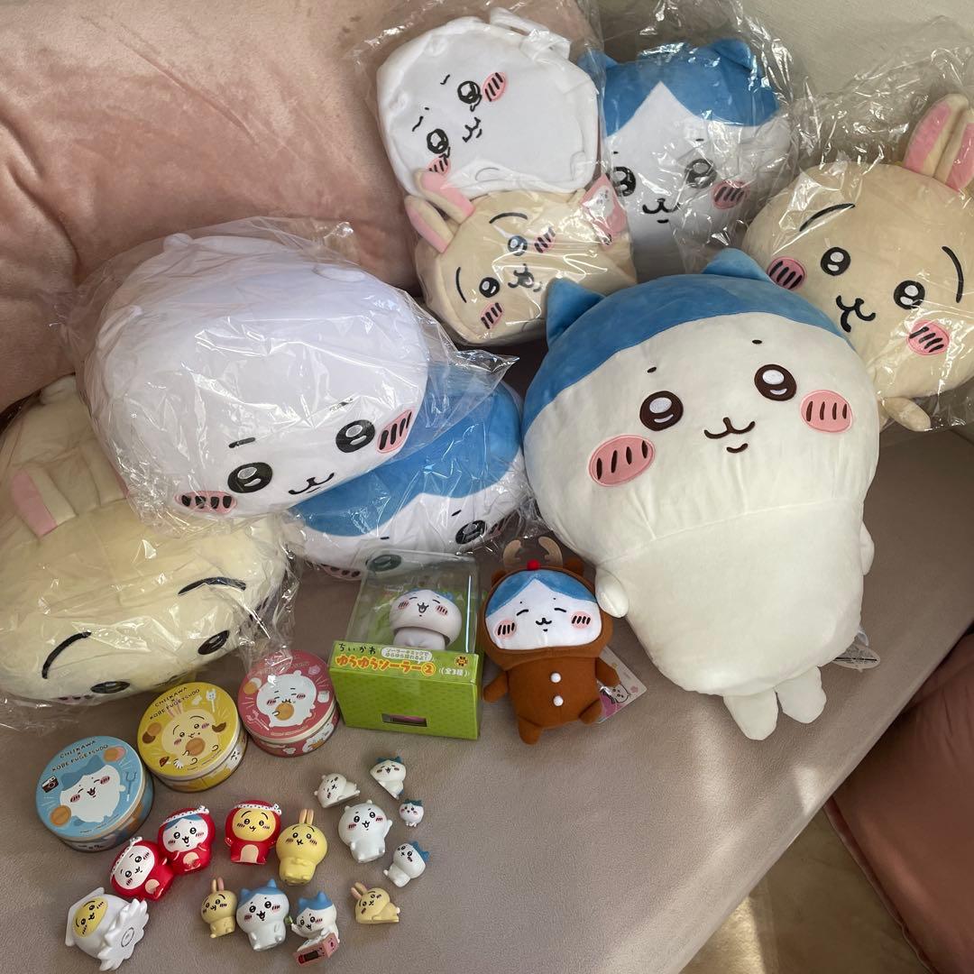 ちいかわ ハチワレ うさぎ ぬいぐるみ バッグ プライズ　まとめ売り