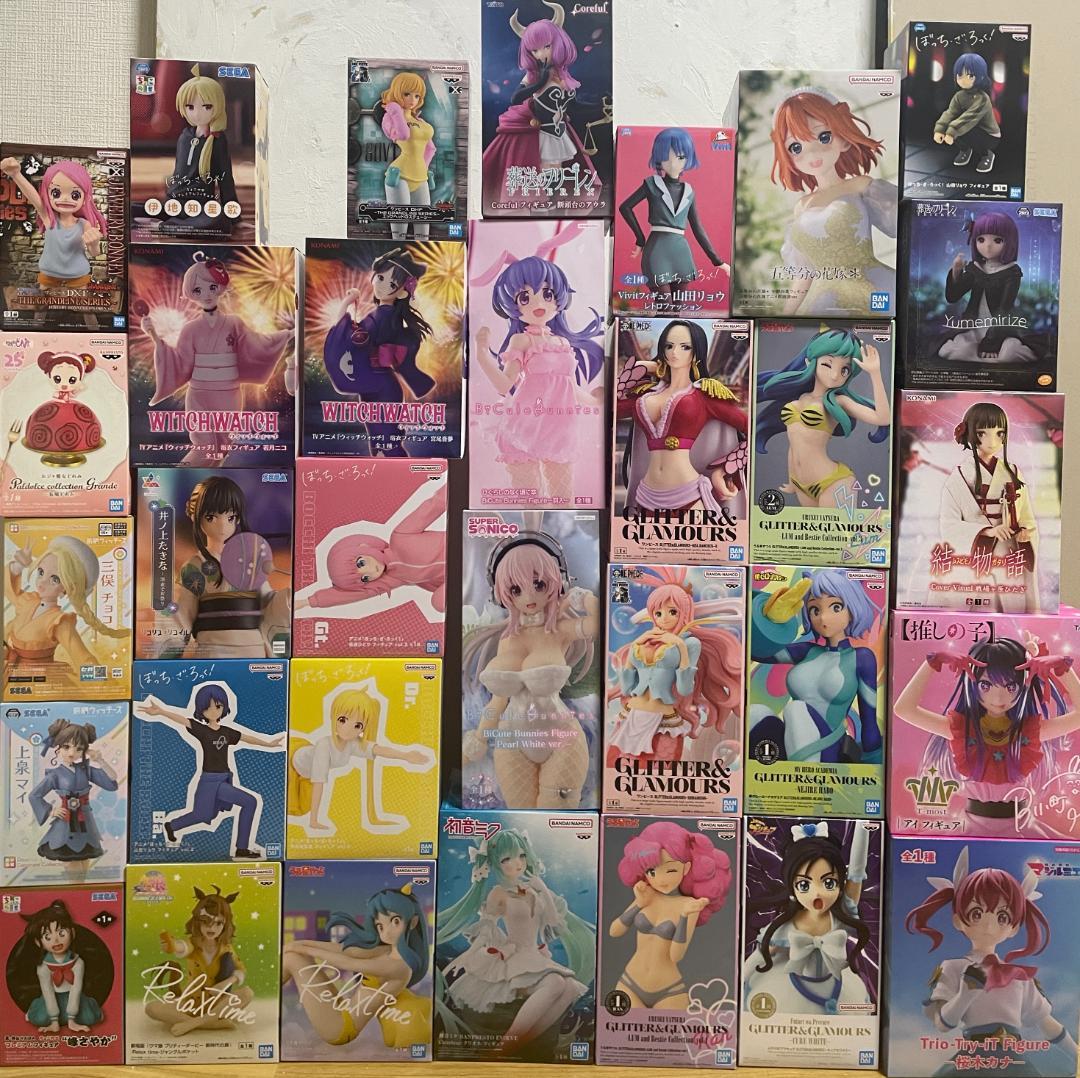 新品未開封 被りなし 美少女系プライズ フィギュア 32点 まとめ セット