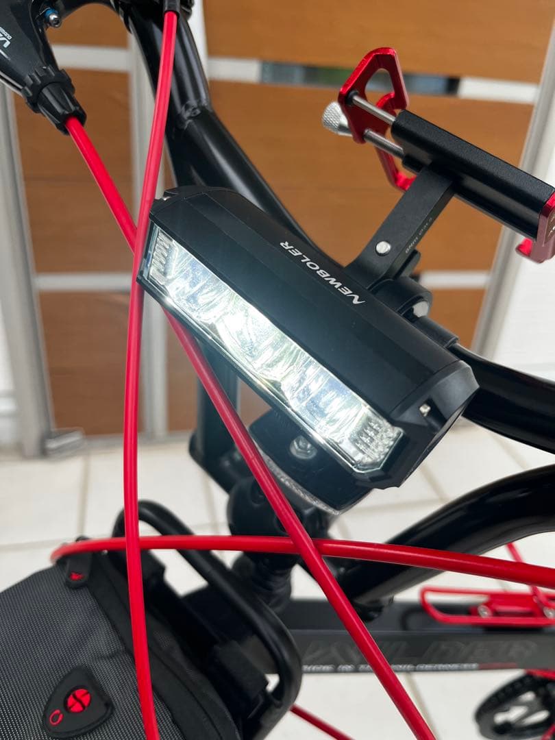 20インチ折りたたみ自転車 キャプテンスタッグ ワイルダー マットブラック