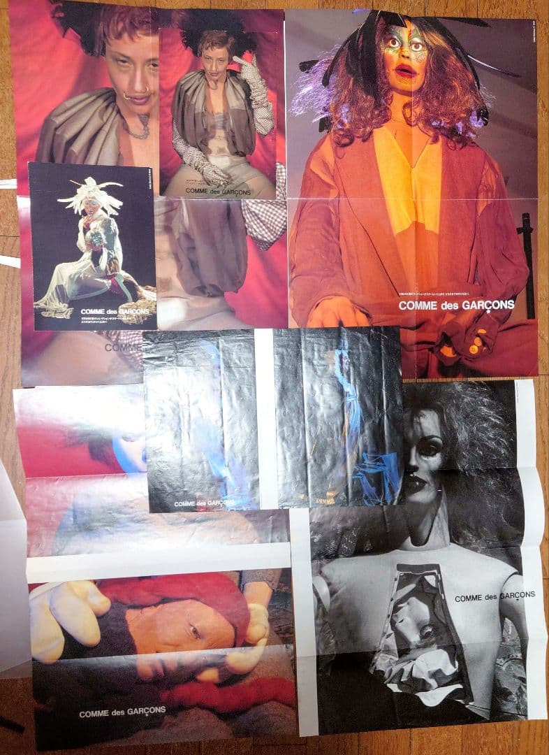 1994 COMME des GARCONS コレクションDMポスター6種7枚