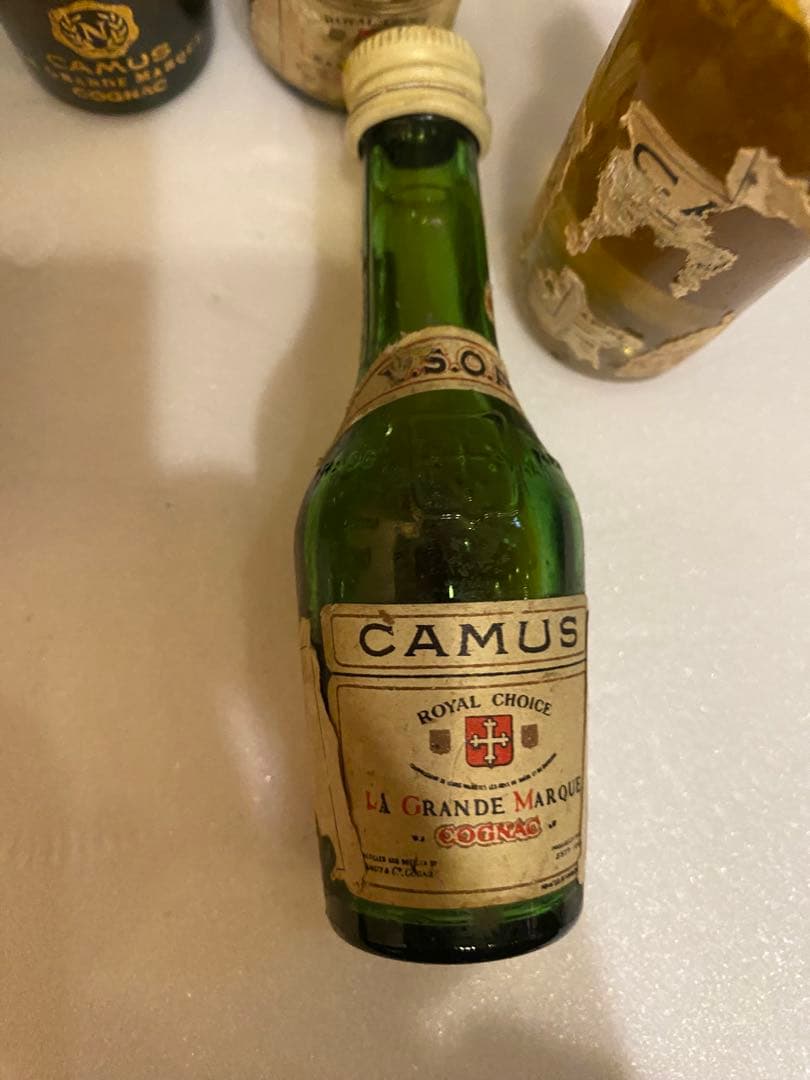 ヘネシー&カミュ＆&ナポレオン&レミーマルタン　古酒ミニボトル13本セット古酒