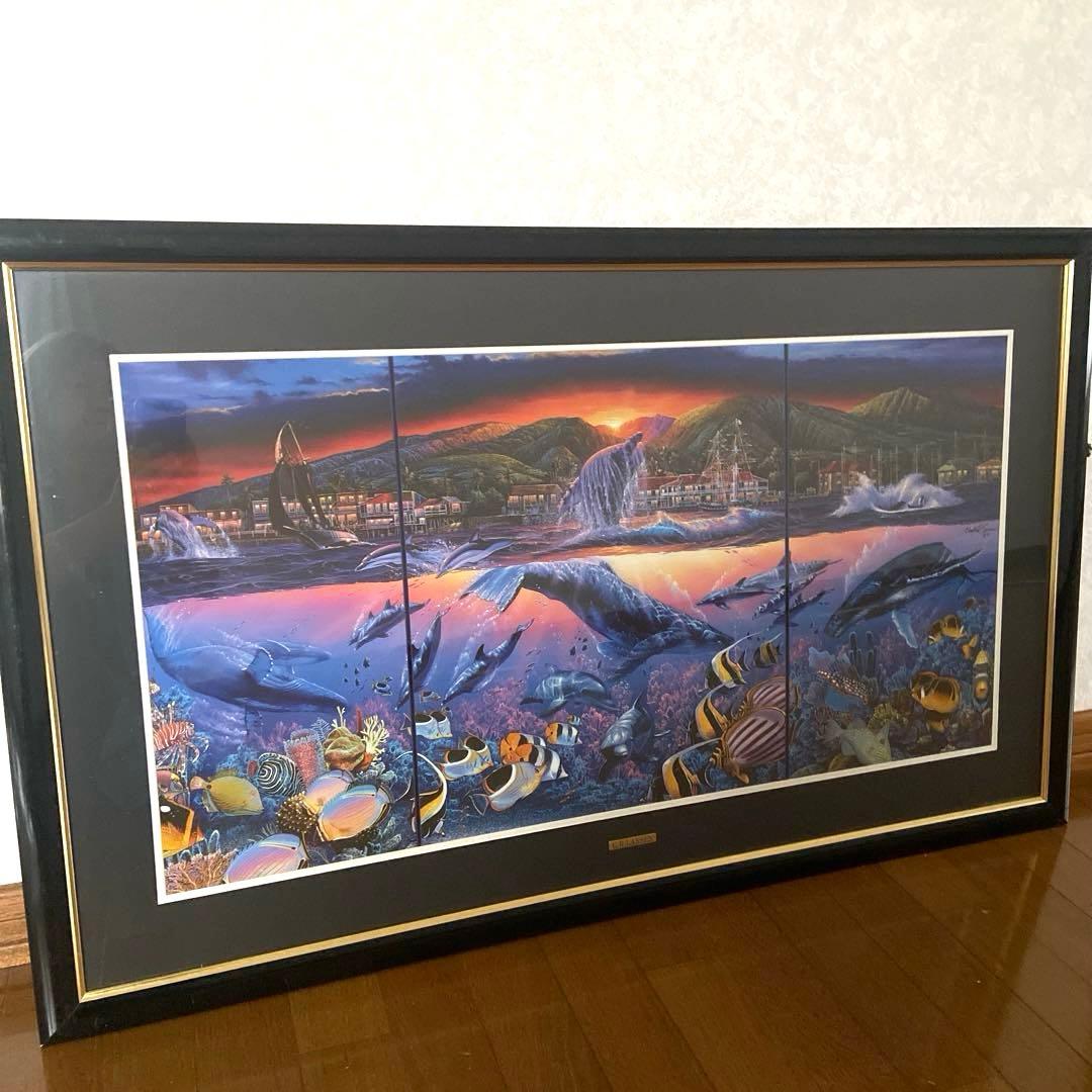 C.R.LASSEN クリスチャン リース ラッセン 絵画 大きい