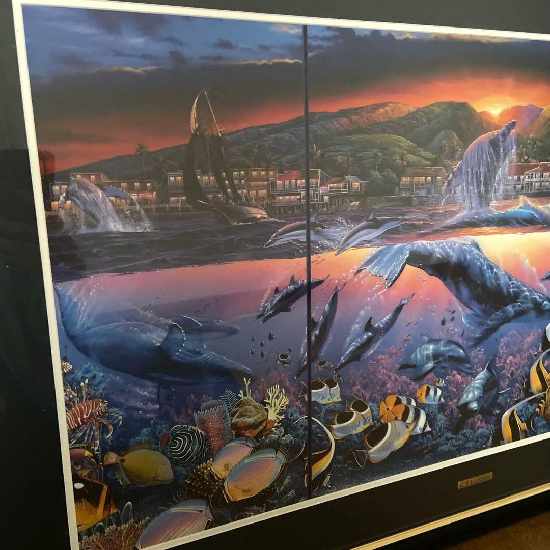 C.R.LASSEN クリスチャン リース ラッセン 絵画 大きい