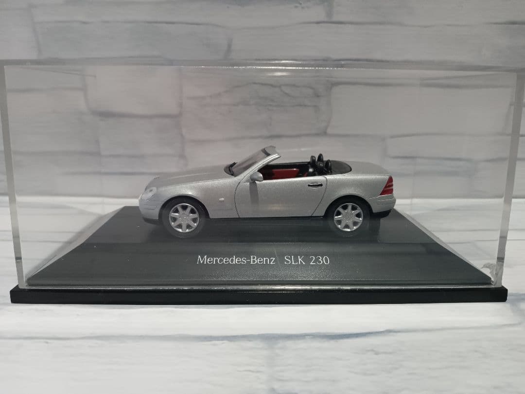 1/43 ベンツ　ディーラー正規モデル　ミニカー　SLK R170 シルバー