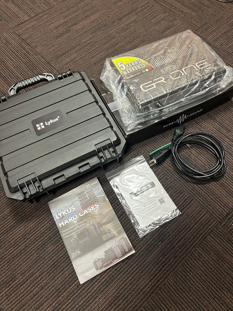 GR Bass PureAmp800 LYKUSハードケース付属　ほぼ未使用美品