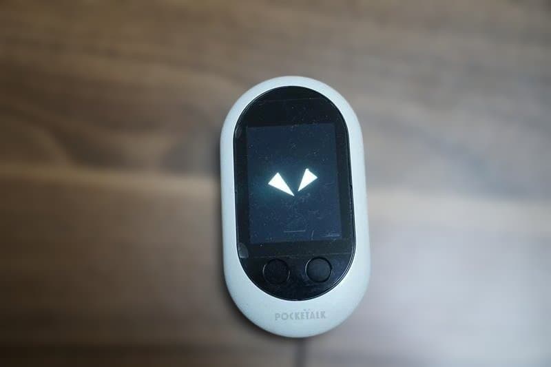 中古　ポケトーク白色