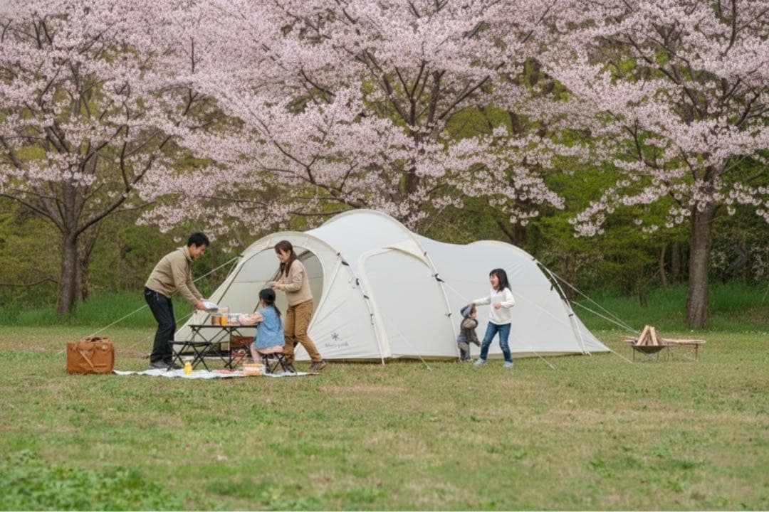 新品未開封 スノーピーク ヴォールト アイボリー テント 4人用 USA限定 春