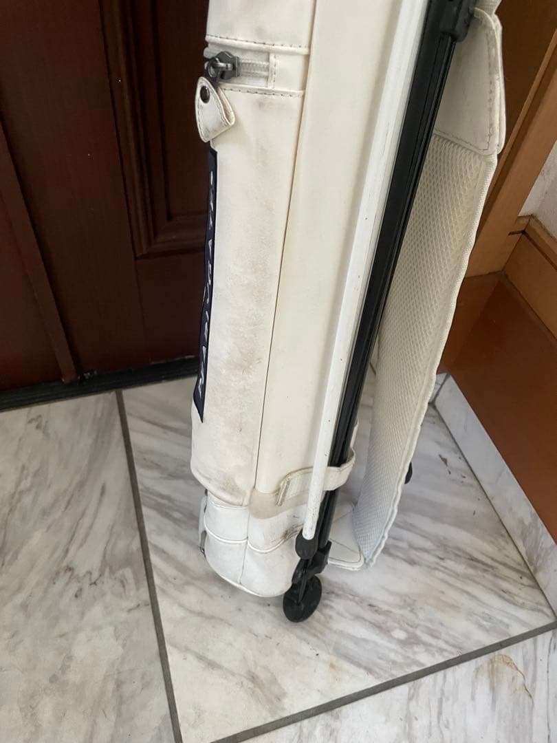 PEARLY GATES キャディバッグ ホワイト