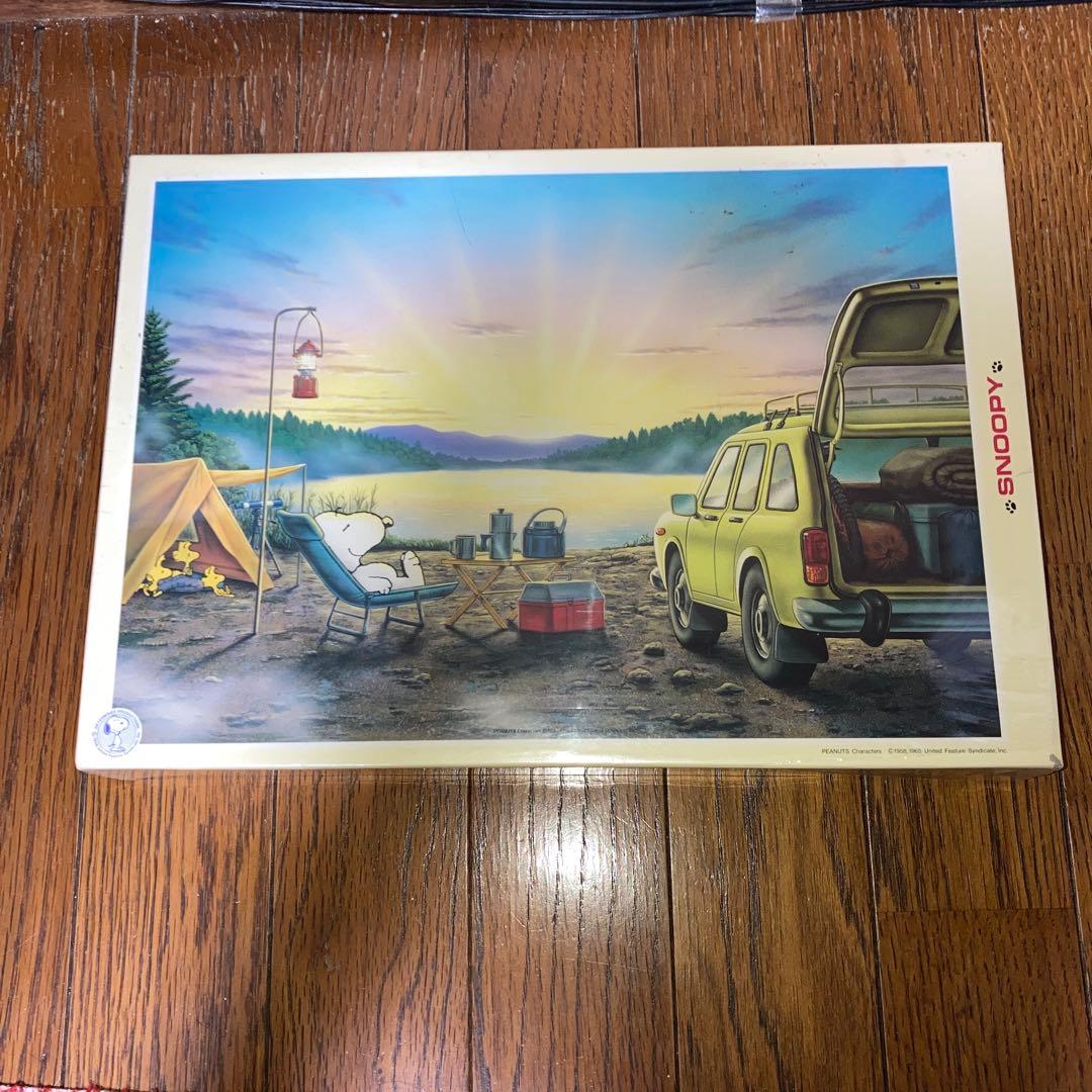 未開封？　シュリンク破れ　モーニングスヌーピー　ジグソーパズル　550ピース