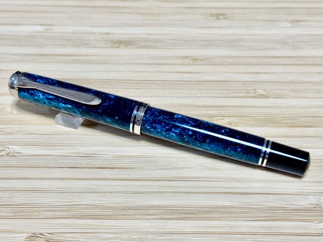 【美品】ペリカン スーベレーン 805 オーシャンスワール R805