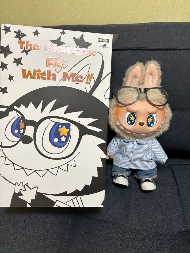 正規品　POP MART　ラブブ　LABUBU FLIP WITH ME