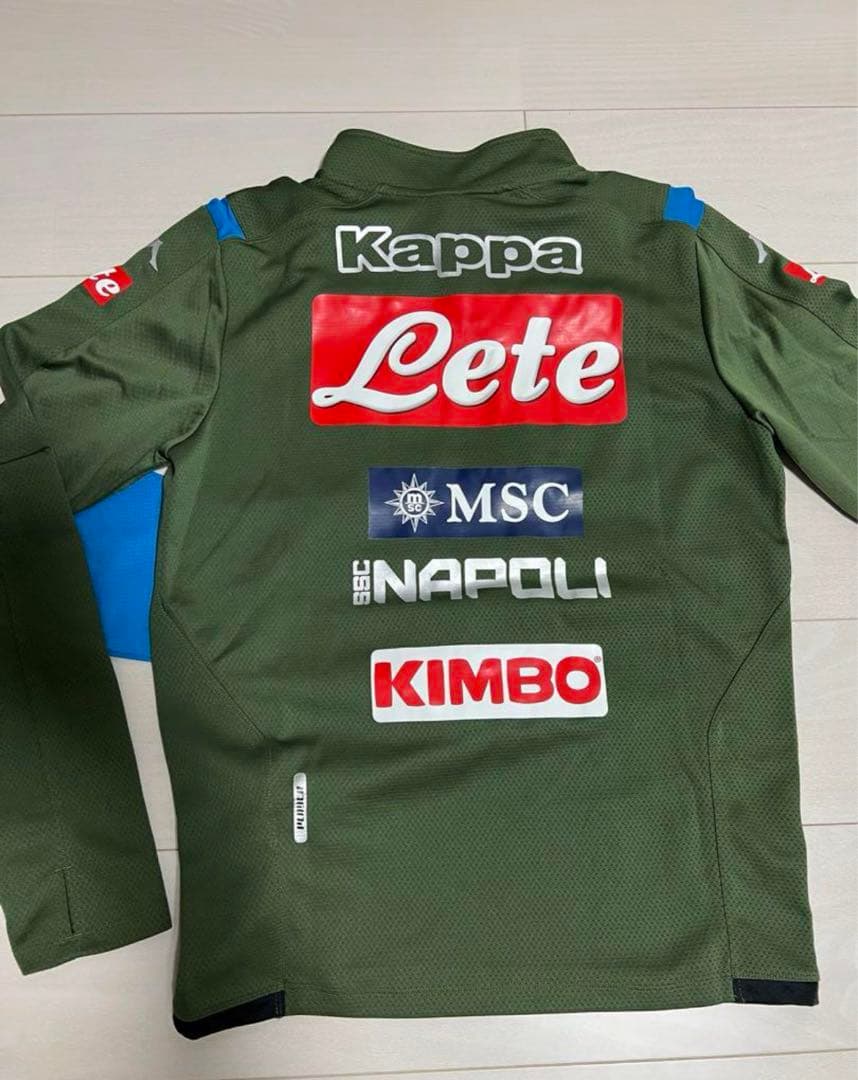 ナポリ　トレーニングウェア　フルスポンサー 海外　即購入大歓迎　バラ売り不可
