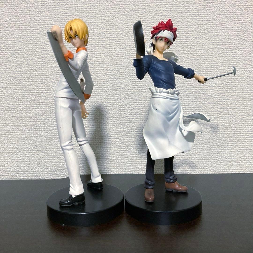 食戟のソーマ タクミ　幸平創真 フィギュア 2体セット