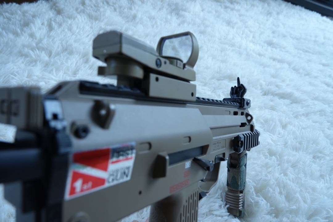 改造済マルイMP7A1タンカラーモデル電動 コンパクトマシンガン フルセット