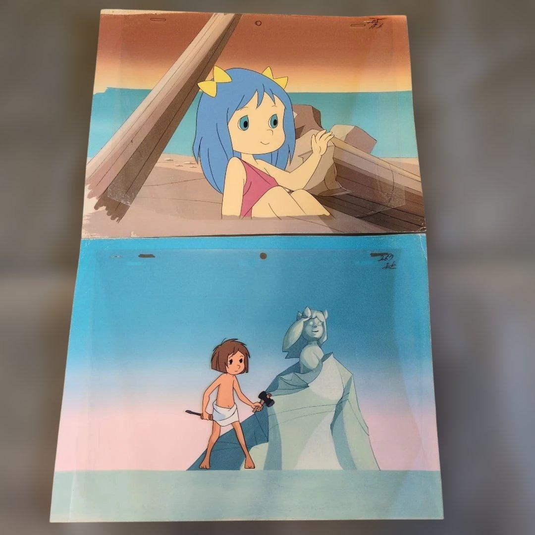 虫プロの遺産 なつかしの世界名作 アンデルセン物語 『プシケ』セル画 昭和レトロ