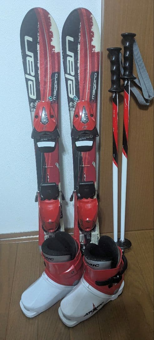 子供用スキーセット　　板　70センチ 　ブーツ　　15.5センチ