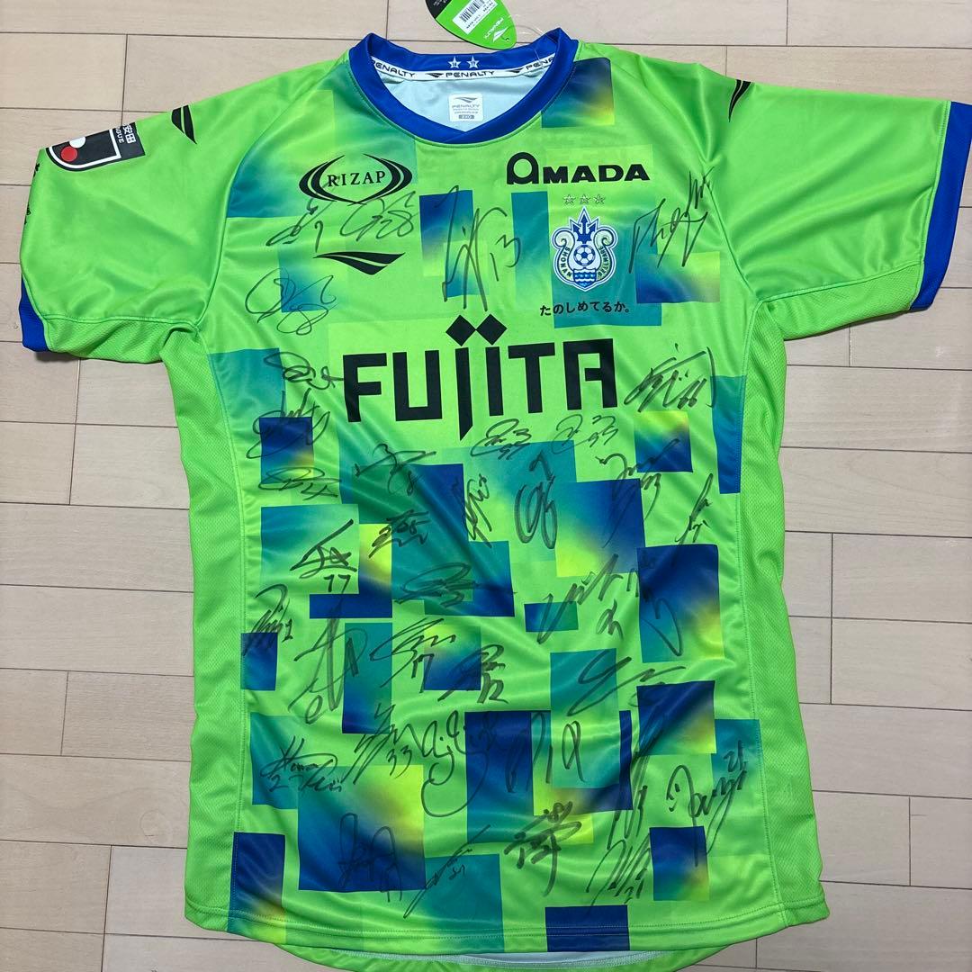 山*ん様 湘南ベルマーレ　全選手サイン入り　オーセンティック1stユニフォーム