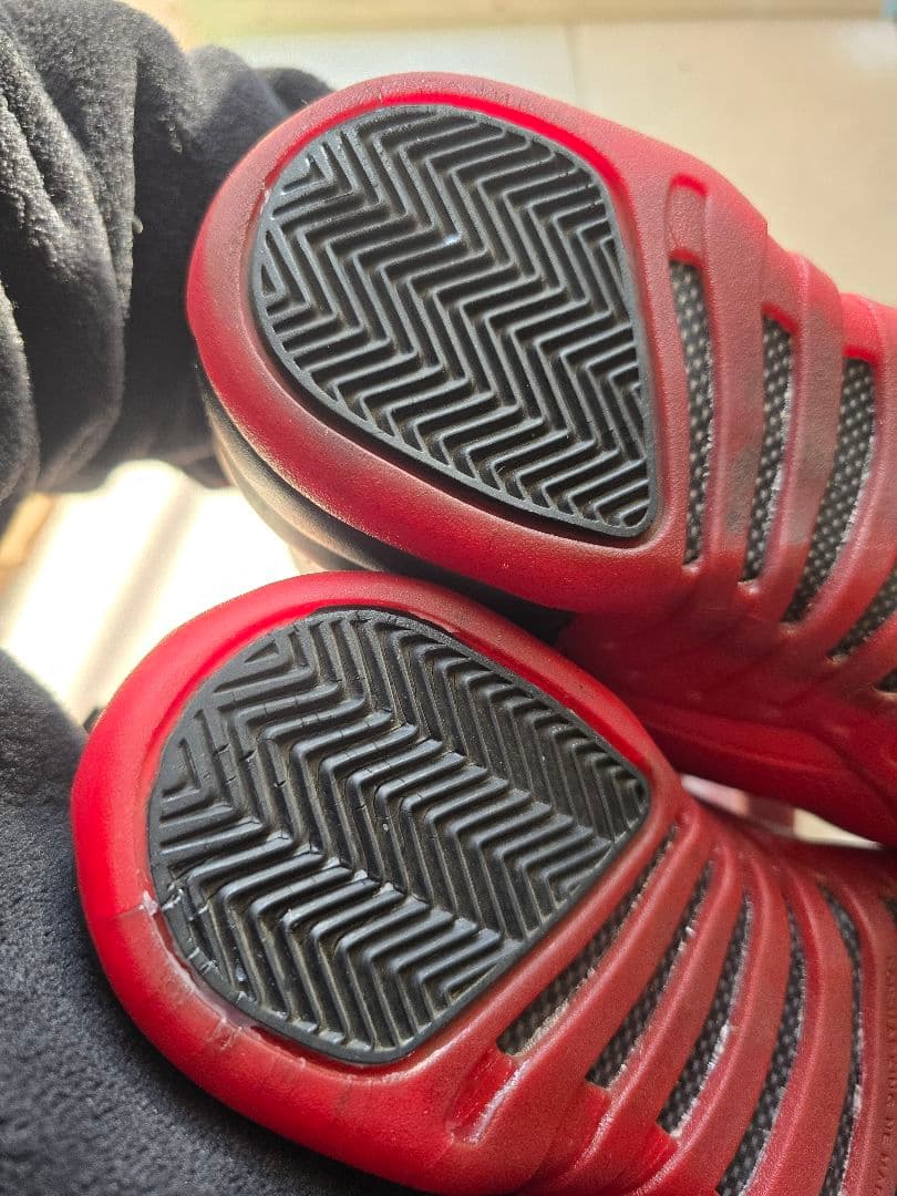 Jordan 12 ブラック/レッド 23 /24.5cm