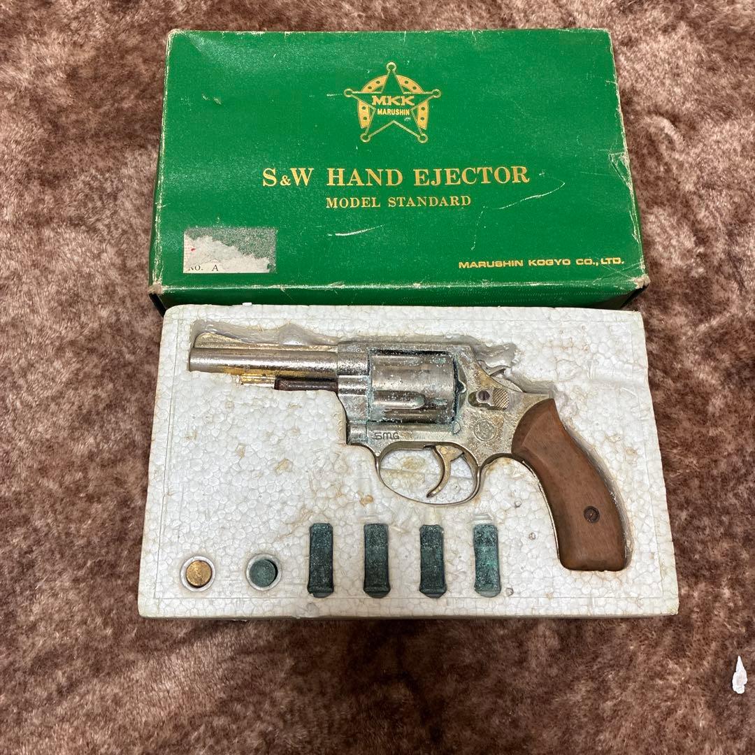 マルシン工業モデルガンS&WハンドエジェクターリボルバーMKKM-7 SMG規格