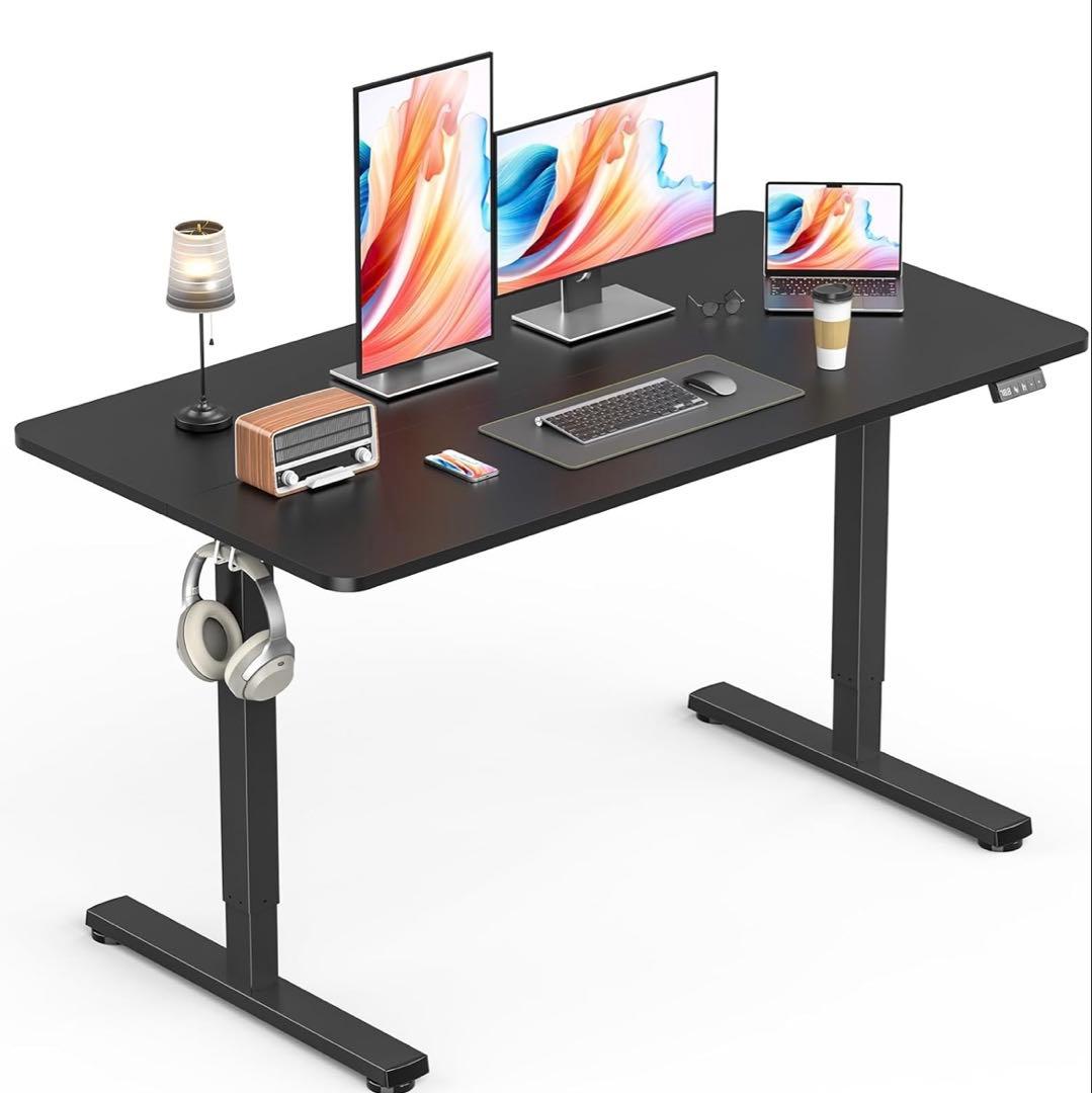 電動 昇降デスク 高さ調整72-118cm 上下昇降デスク