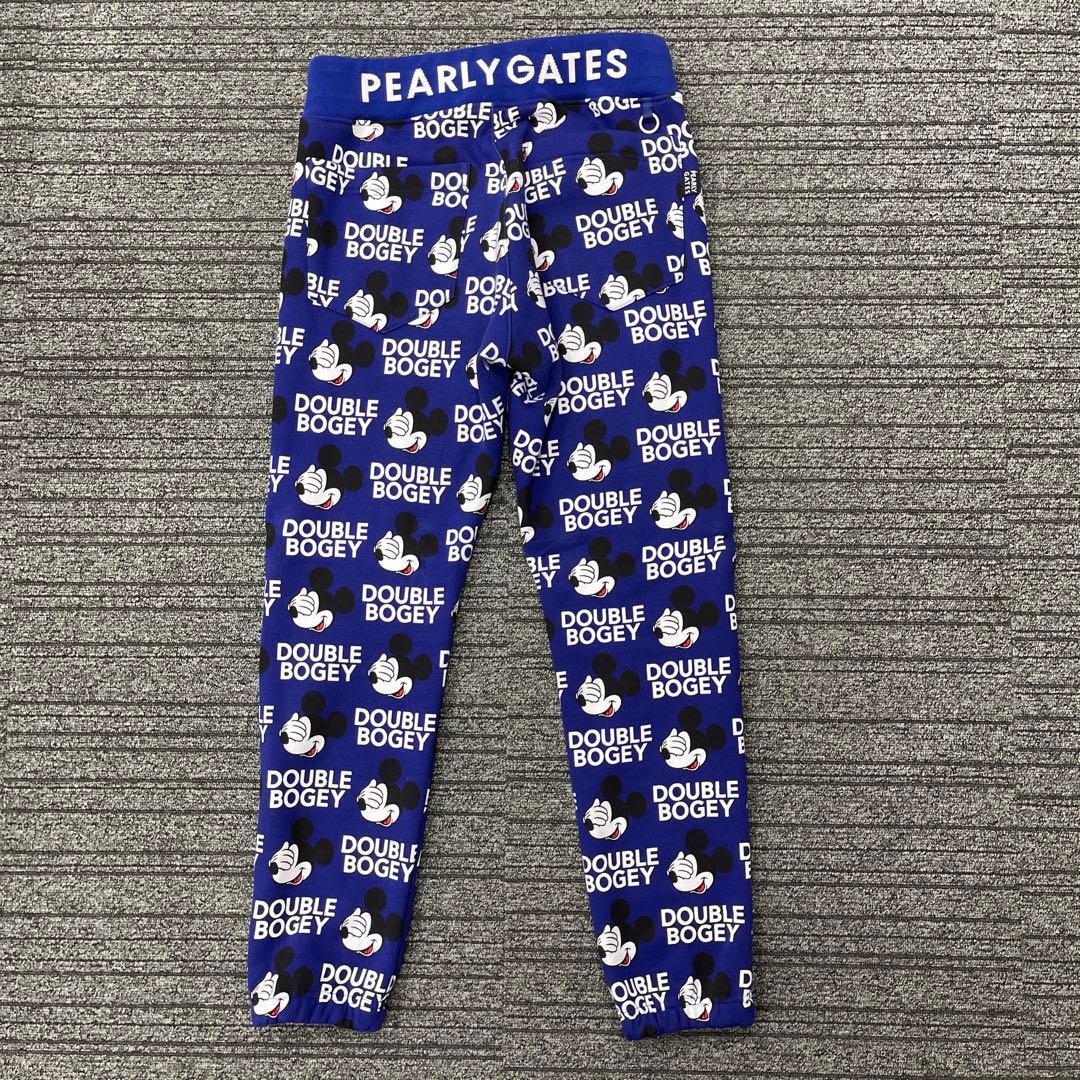 パーリーゲイツ  ミッキーマウス　上下セット　ネイビー