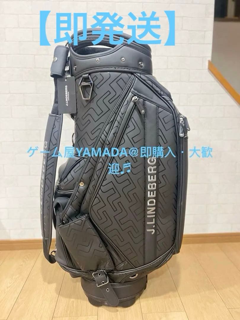 ジェイリンドバーグJLINDEBERG コラボ キャディバッグ PUボールバッグ