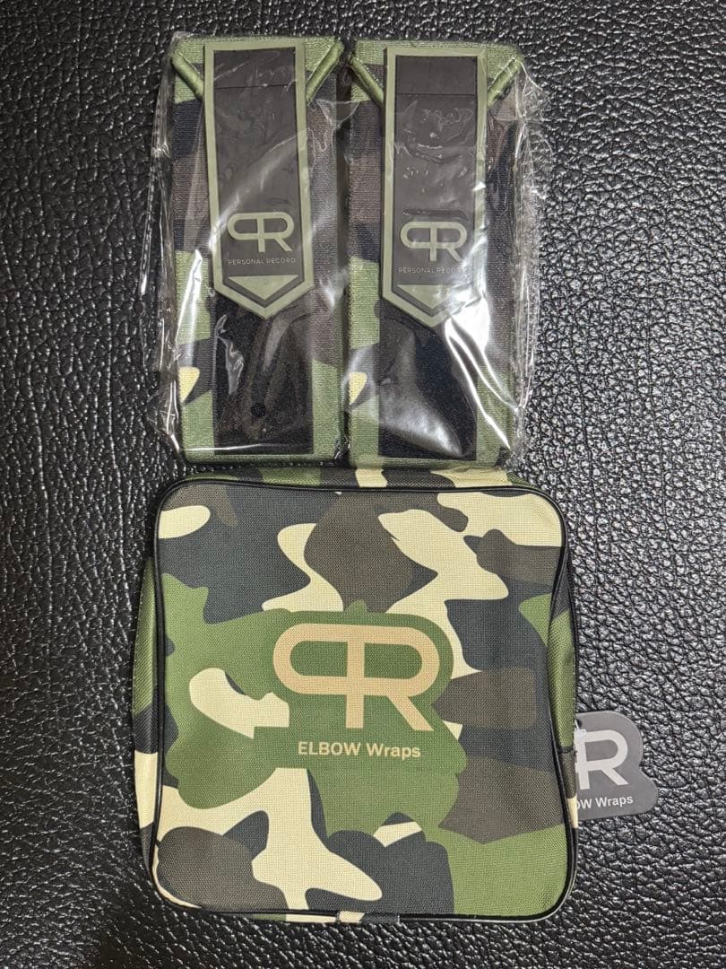 パーソナルレコード　エルボーラップ(グリーンカモ)