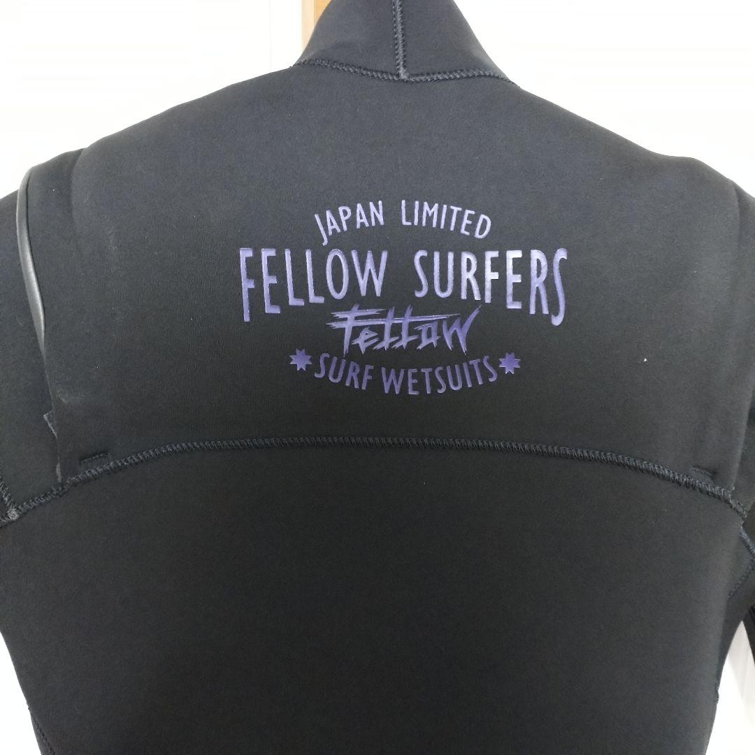 FELLOW ウェットスーツ シーガル 3mm メンズ 半袖 チェストジップ