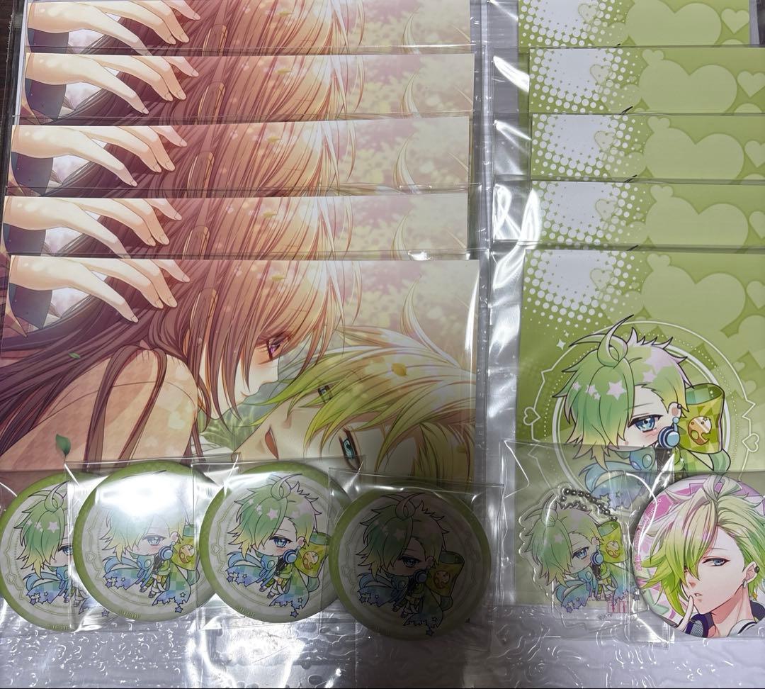 Glass Heart Princess グラハ 星野彼方 ブロマイド 缶バッジ