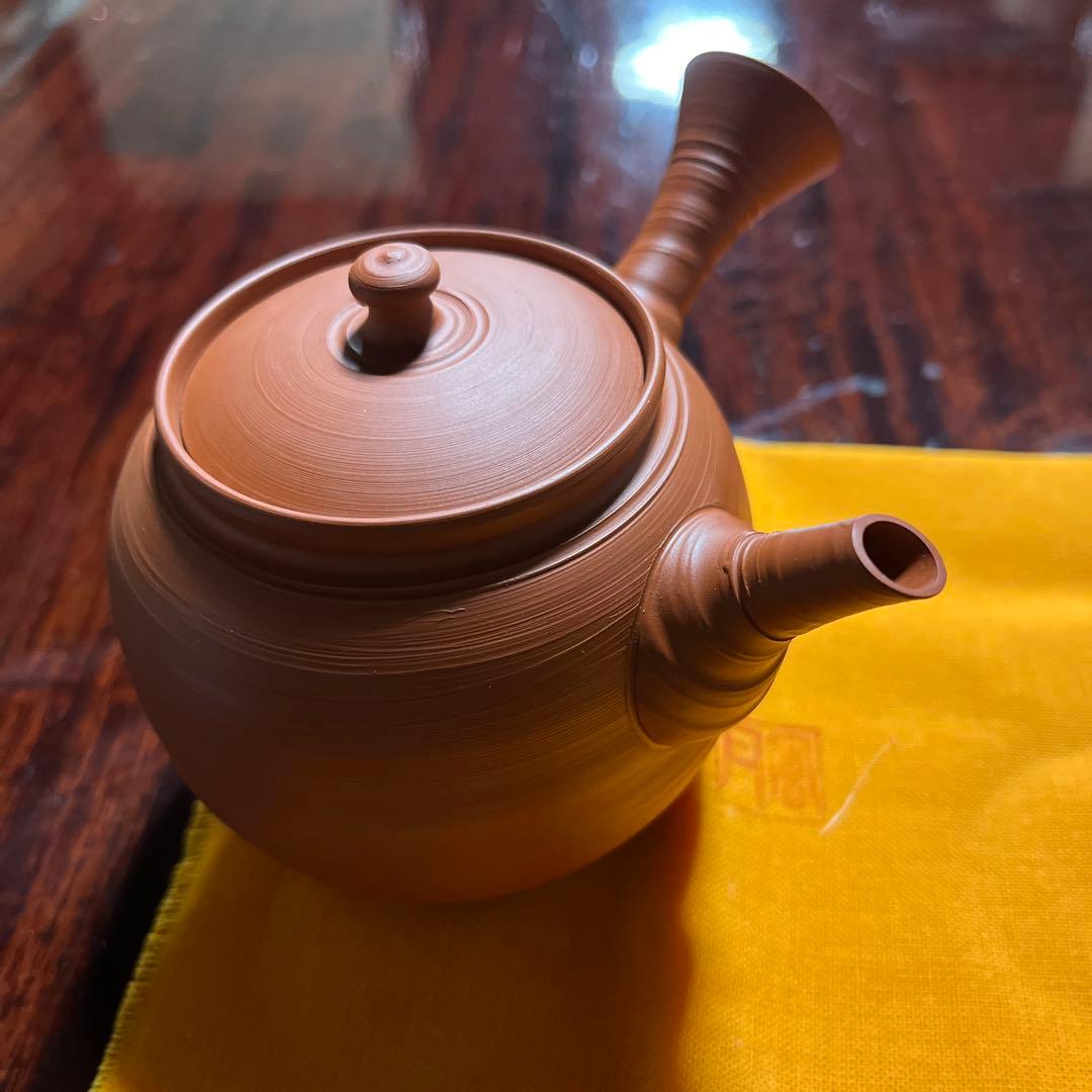 急須　朱泥　風月　常滑焼　希少　アンティーク