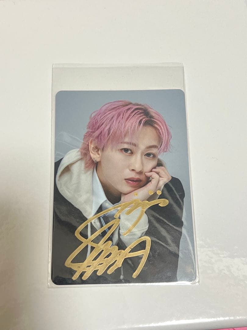 超特急　シューヤ　サイン　トレカ