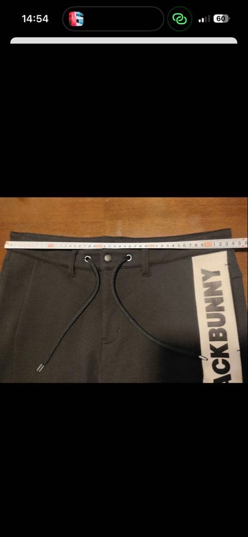 JACK BUNNY メンズパンツ サイズ6 ブラック