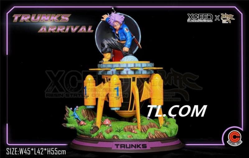 新品未開封『ドラコンボール』　MRC　トランクス　ガレージキット スタチュー