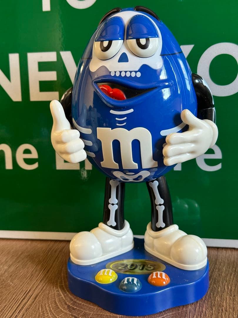 M&M's スケルトンフィギュア 2015年製